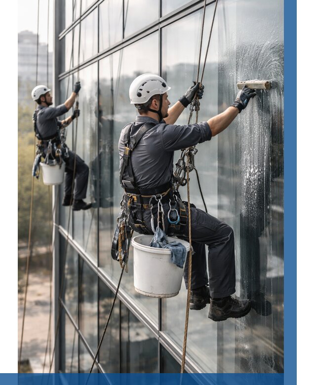 Мойка сплошного остекления в Нижневартовске, заказать от 311 р.| ВЫСОТНИК-Нжт