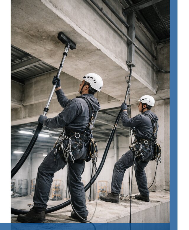 Обеспыливание потолочных конструкций в Нижневартовске от 259 р. |ВЫСОТНИК-Нжт