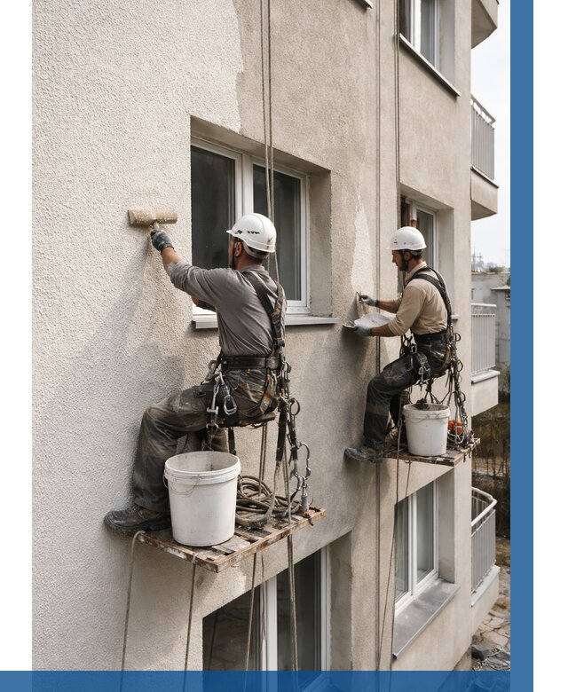 Нанесение короеда на фасад в Нижневартовске от 466 р. | ВЫСОТНИК-Нжт