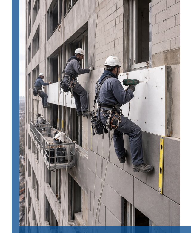 Монтаж фасадных термопанелей высокого качества в Нижневартовске