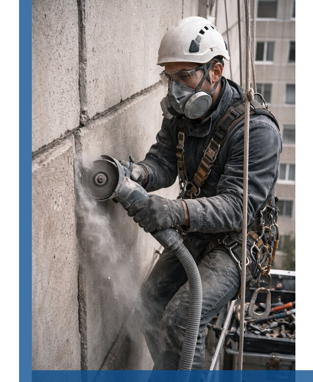 Штробление межпанельных швов в Нижневартовске качественно и быстро