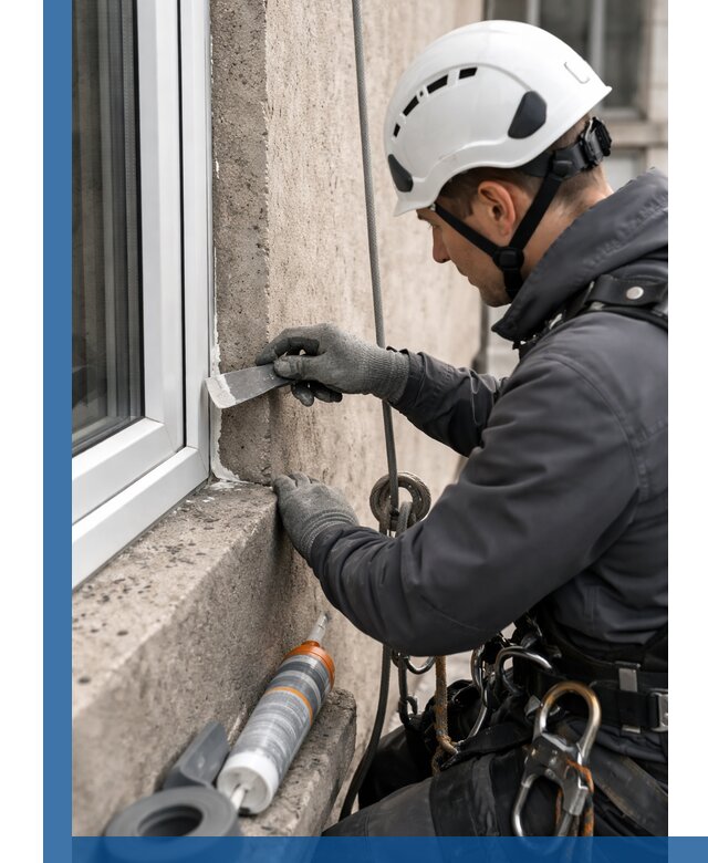 Герметизация монтажных швов окон в Нижневартовске с гарантией качества