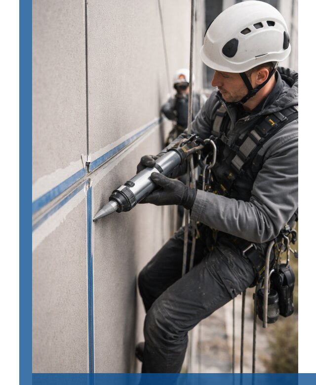 Герметизация стыков фасадных панелей в Нижневартовске качественно и быстро