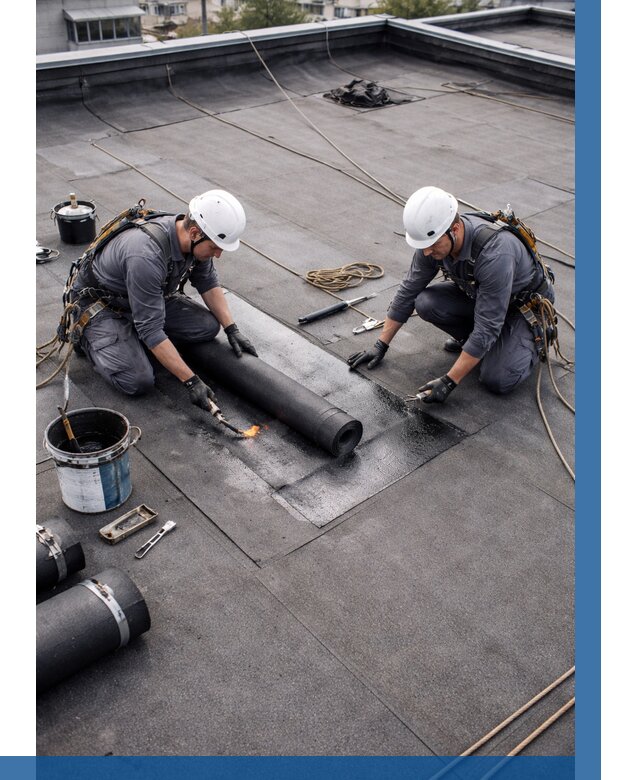 Ремонт мягкой кровли под ключ в Нижневартовске от 725 р. | ВЫСОТНИК-Нжт