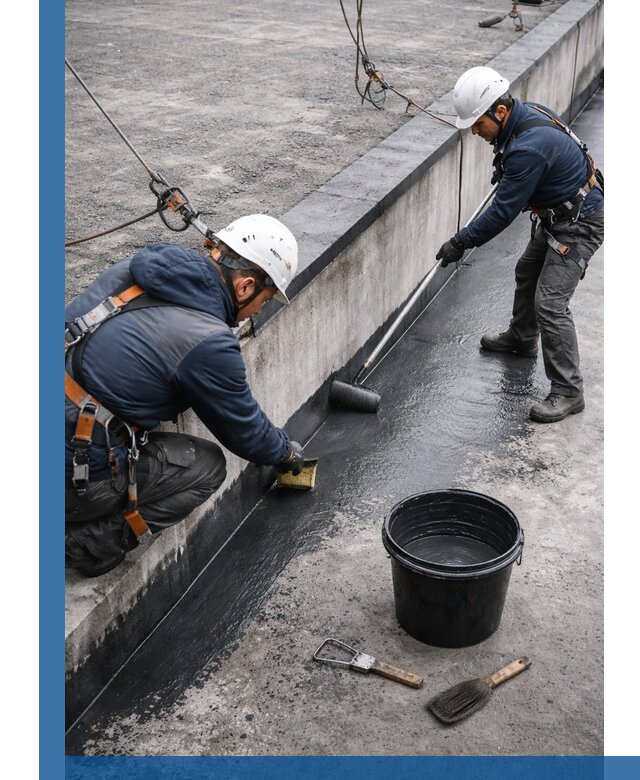 Гидроизоляция кровли жидкой резиной профессионально в Нижневартовске