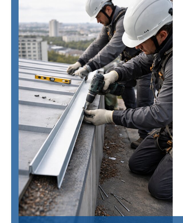 Монтаж капельника на кровле в Нижневартовске с гарантией качества