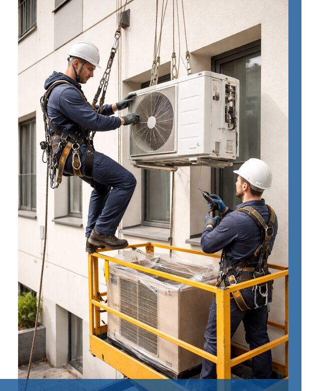 Демонтаж внешнего блока кондиционера в Нижневартовске от 3626 р. | ВЫСОТНИК-Нжт