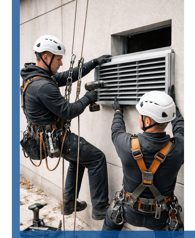 Монтаж вентиляционных решеток в Нижневартовске профессиональный сервис