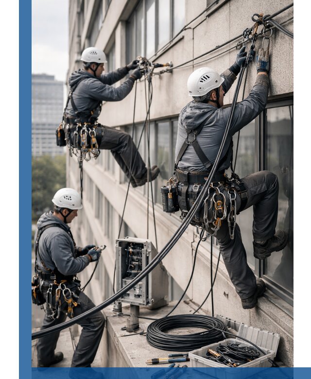 Прокладка оптоволоконного кабеля в Нижневартовске под ключ с тестированием