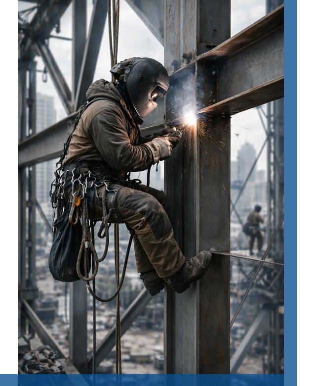 Высотные сварочные работы в Нижневартовске от 3626 р. | ВЫСОТНИК-Нжт