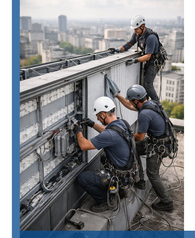 Профессиональное обслуживание крышной рекламы в Нижневартовске под ключ