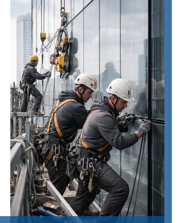 Структурное остекление фасадов в Нижневартовске от 9842 р. | ВЫСОТНИК-Нжт