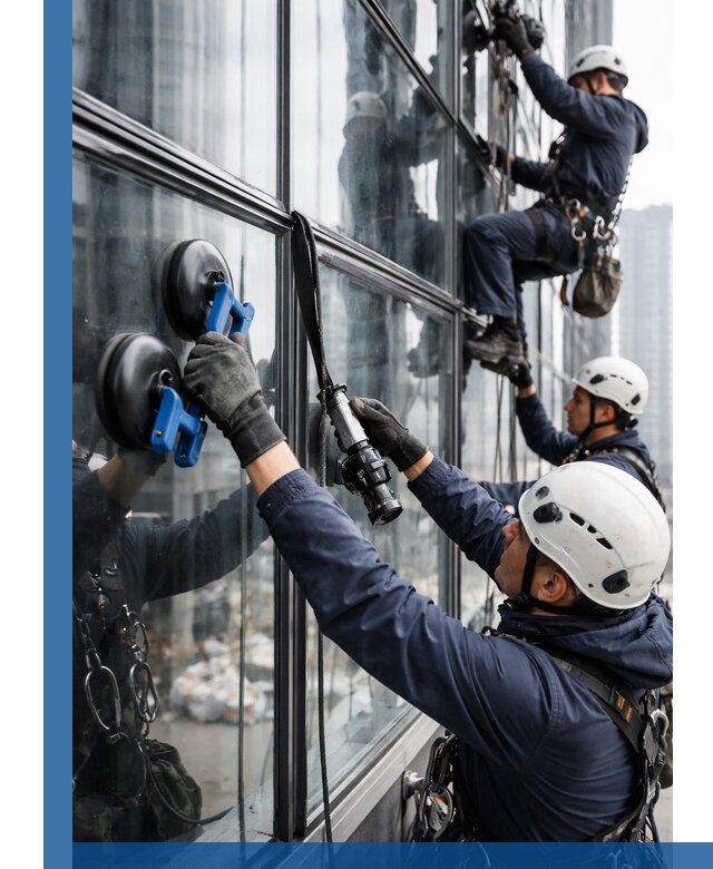 Радиусное остекление фасадов под ключ в Нижневартовске с гарантиями