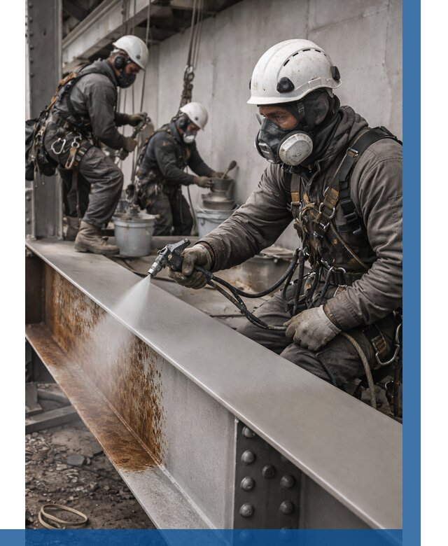 Антикоррозионная покраска металла в Нижневартовске от 725 р. | ВЫСОТНИК-Нжт