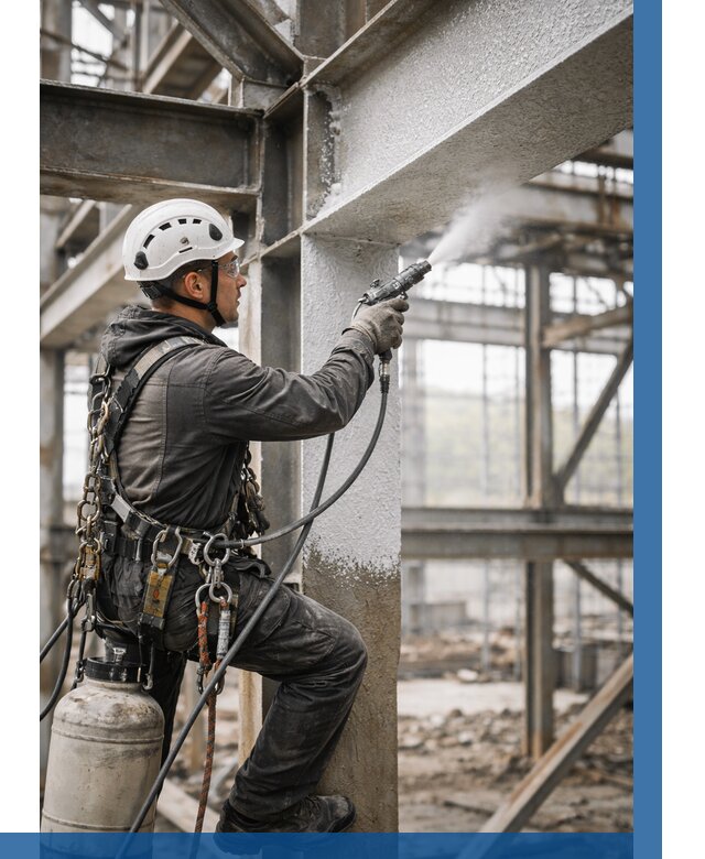 Огнезащита металлоконструкций от 777 р. | ВЫСОТНИК-Нжт в Нижневартовске