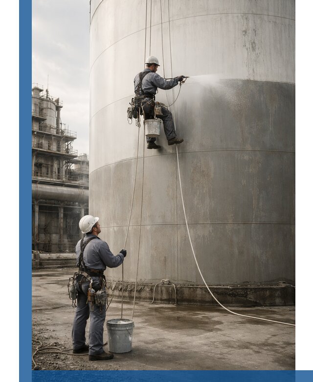 Покраска стальных резервуаров и емкостей в Нижневартовске профессионально