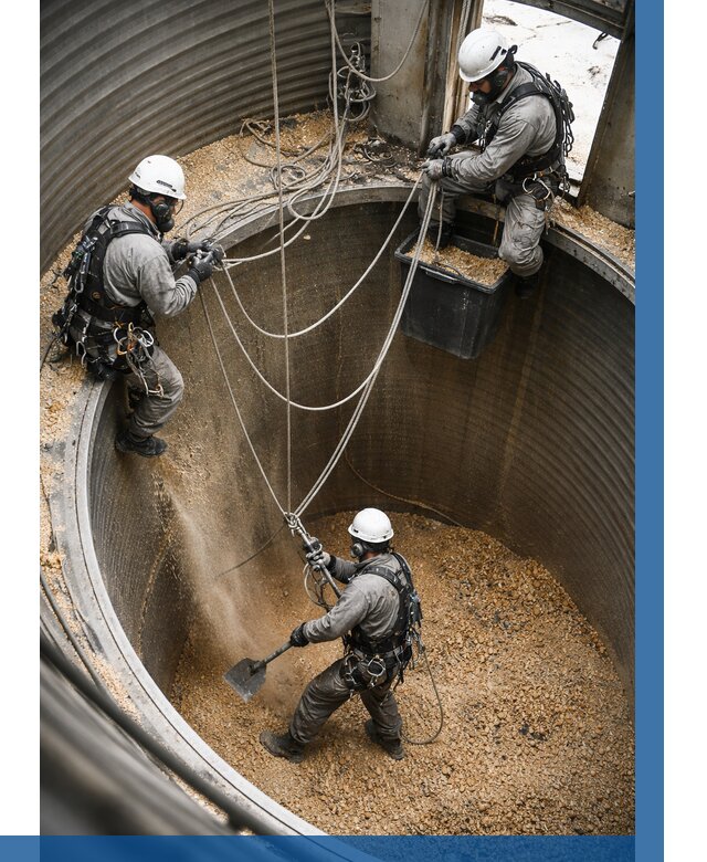 Чистка зерновых бункеров в Нижневартовске от 12432 р. | ВЫСОТНИК-Нжт