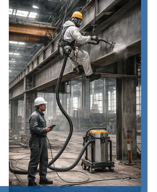 Обеспыливание конструкций в цехе в Нижневартовске от 4351 р. | ВЫСОТНИК-Нжт