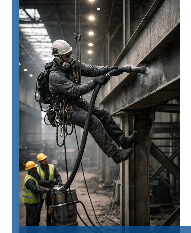 Обеспыливание конструкций в цехах промышленного производства в Нижневартовске