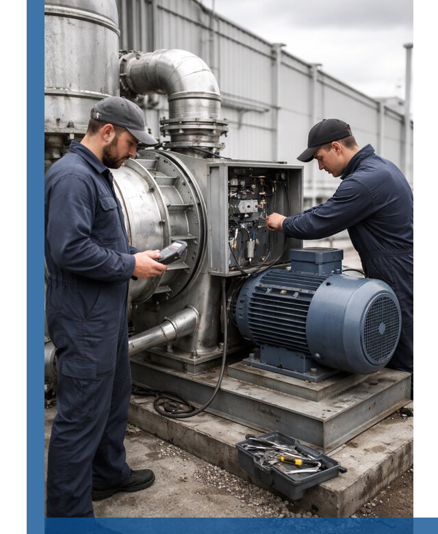 Техническое обслуживание промышленного оборудования в Нижневартовске