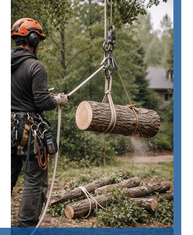 Валка деревьев частями в Нижневартовске от 7770 р. | ВЫСОТНИК-Нжт