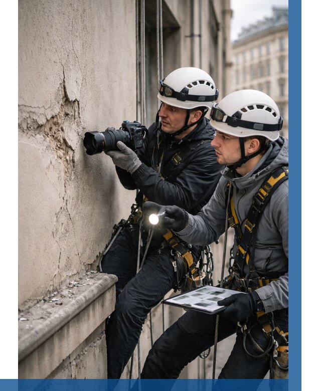 Фотофиксация дефектов фасада в Нижневартовске от 4662 р. | ВЫСОТНИК-Нжт