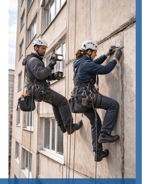 Обследование межпанельных швов в Нижневартовске от 1865 р. | ВЫСОТНИК-Нжт